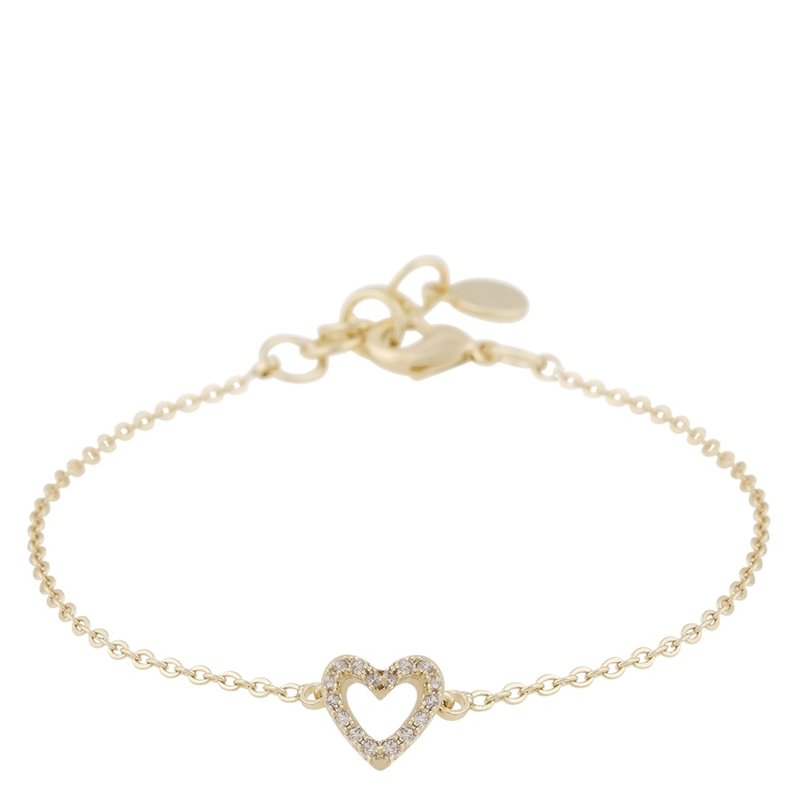 Snö Of Sweden Nisi Heart Bracelet Gold Onesize