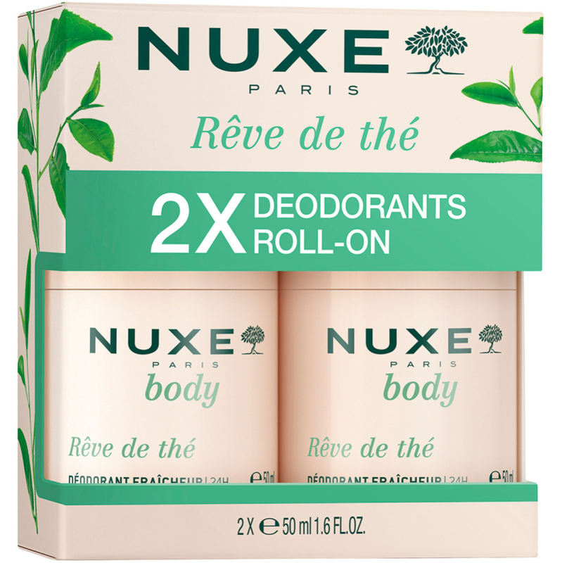 NUXE Rêve de Thé Deo Roll On Duopack (2 x 50 ml)