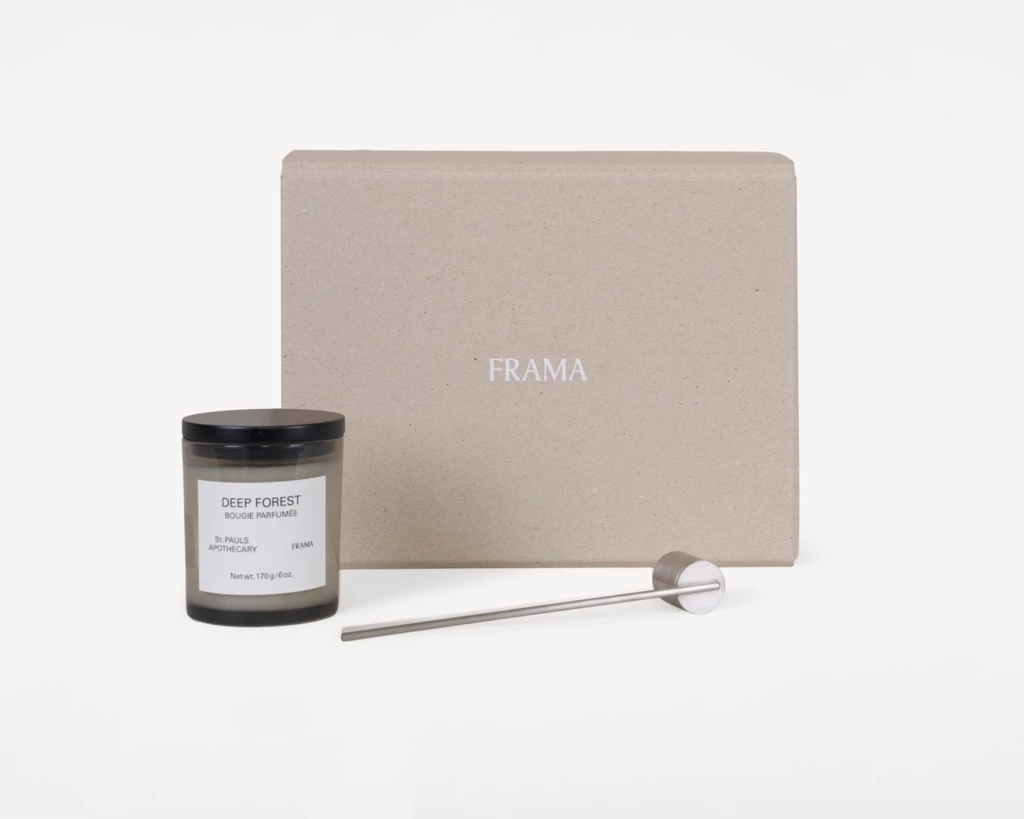 Deep Forest Scented Candle + Snuffer 170 g