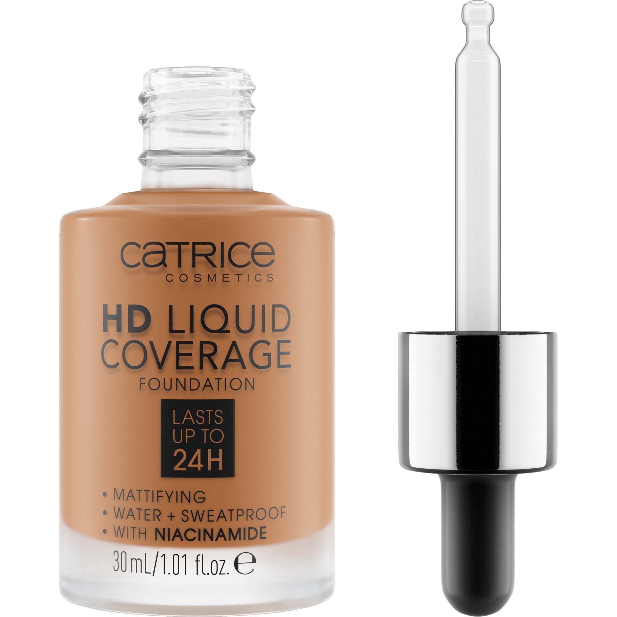 Catrice HD Liquid Coverage Foundation 080 Caramel Beige