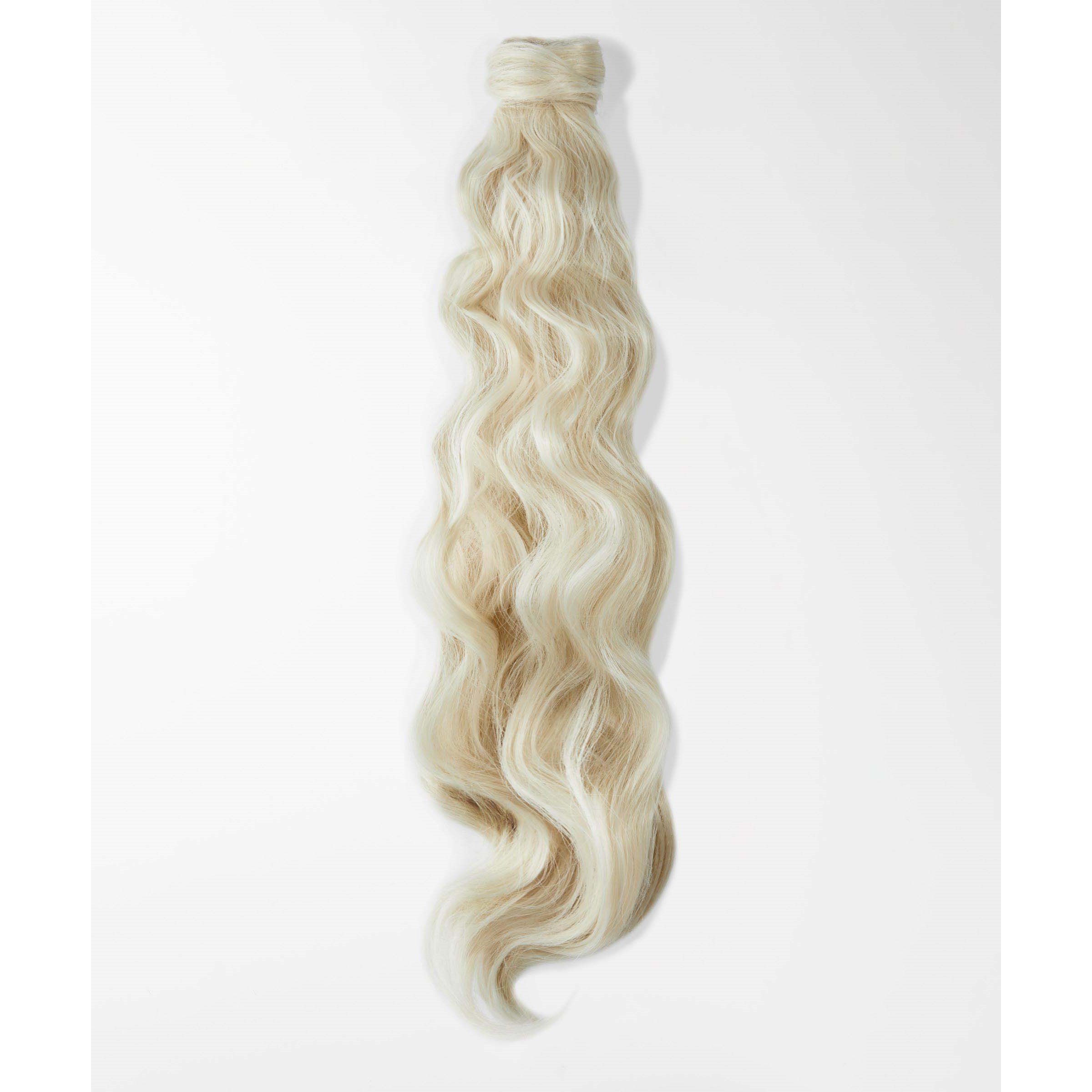 Rapunzel of Sweden M7.3/10.8 Cendre Ash Blonde Mix  Vegan Ponytai