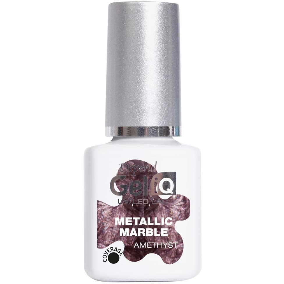 Depend GeliQ Effects Metallic Marble Amethyst
