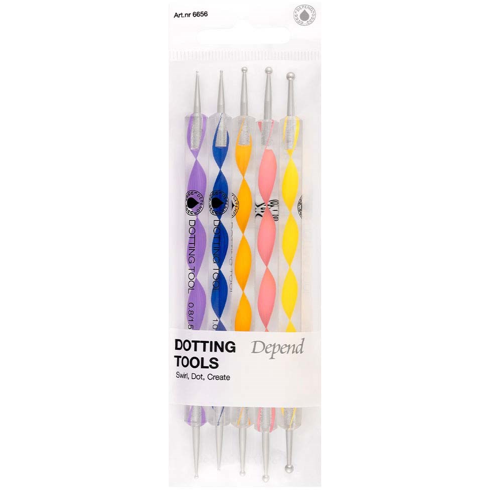 Depend GeliQ Effects Dotting Tools 5-pack