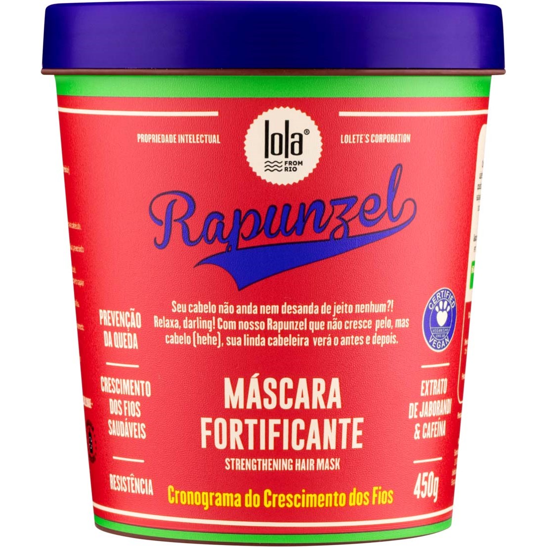 Lola from Rio Rapunzel Fortfying Mask 450 g