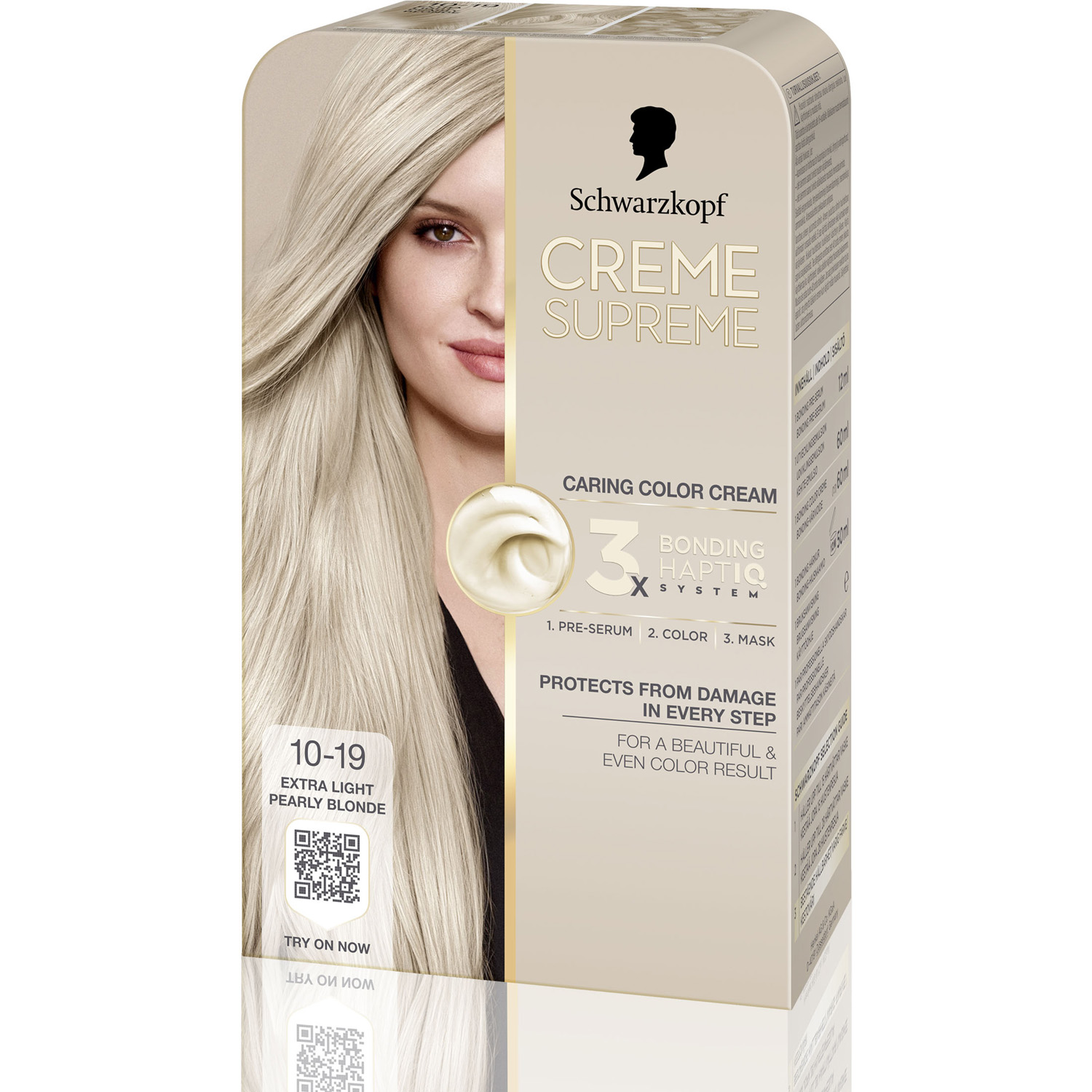 Schwarzkopf Creme Supreme 10-19 Ultra Light Pearly Blonde - 1 pcs