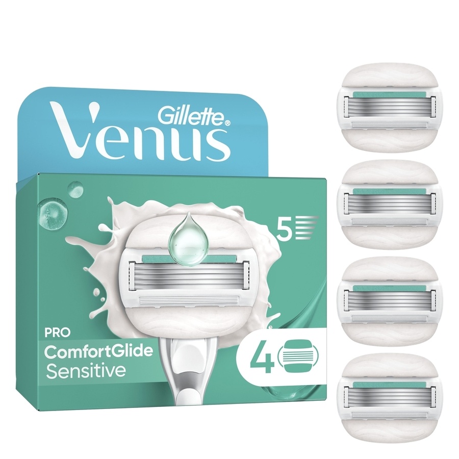 Gillette Venus Pro ComfortGlide Sensitive Razor Blades 4pcs