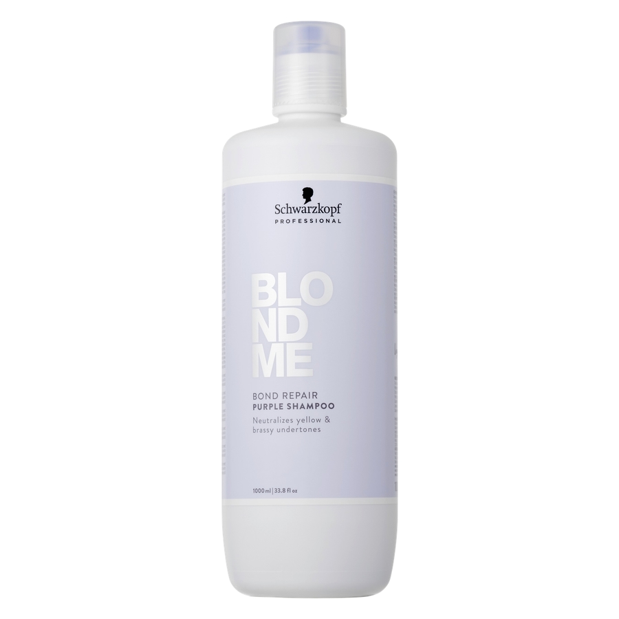 Schwarzkopf Blondme Bond Repair Purple Shampoo 1000ml