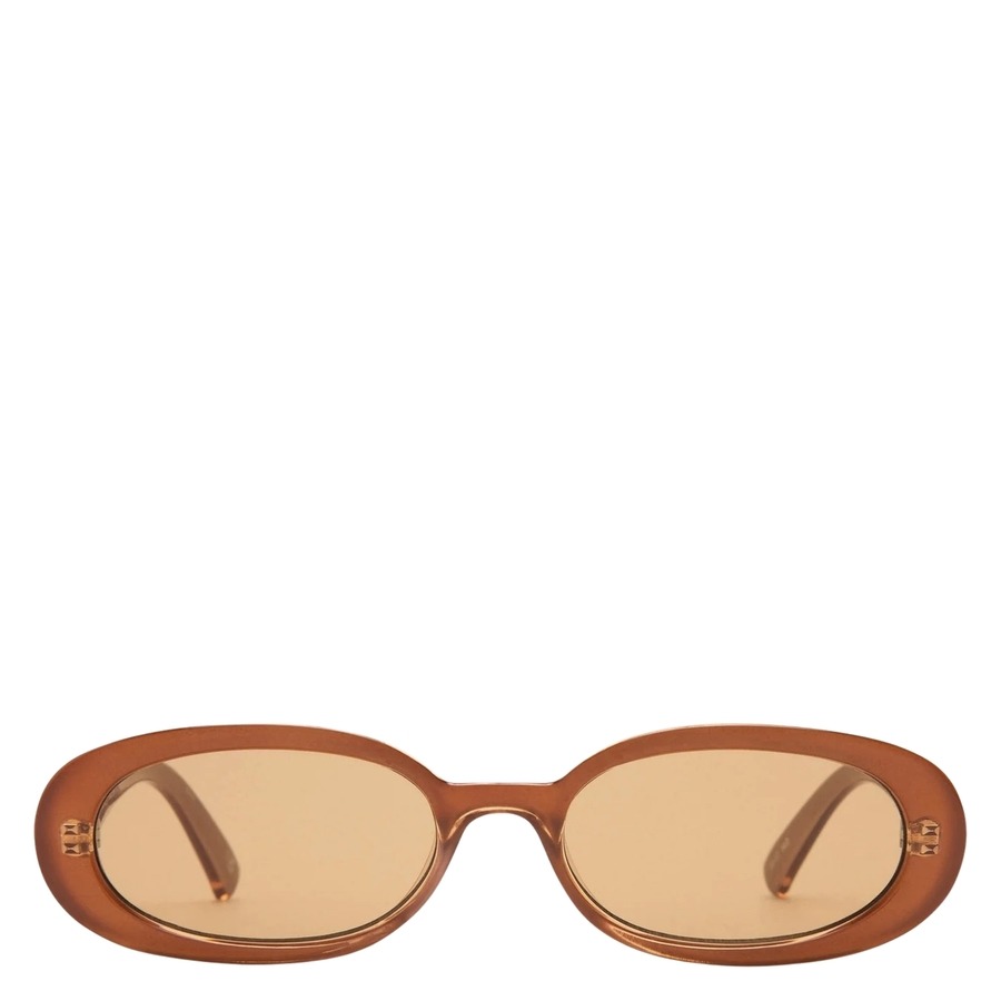 Le Specs Outta Love Caramel Tan Tint Lens