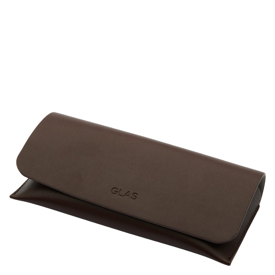 GLAS Premium Vegan Leather Case Brown