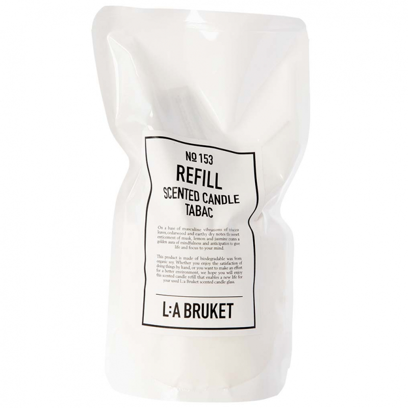 L:A Bruket 153 Refill Doftljus Tabac (260 g)