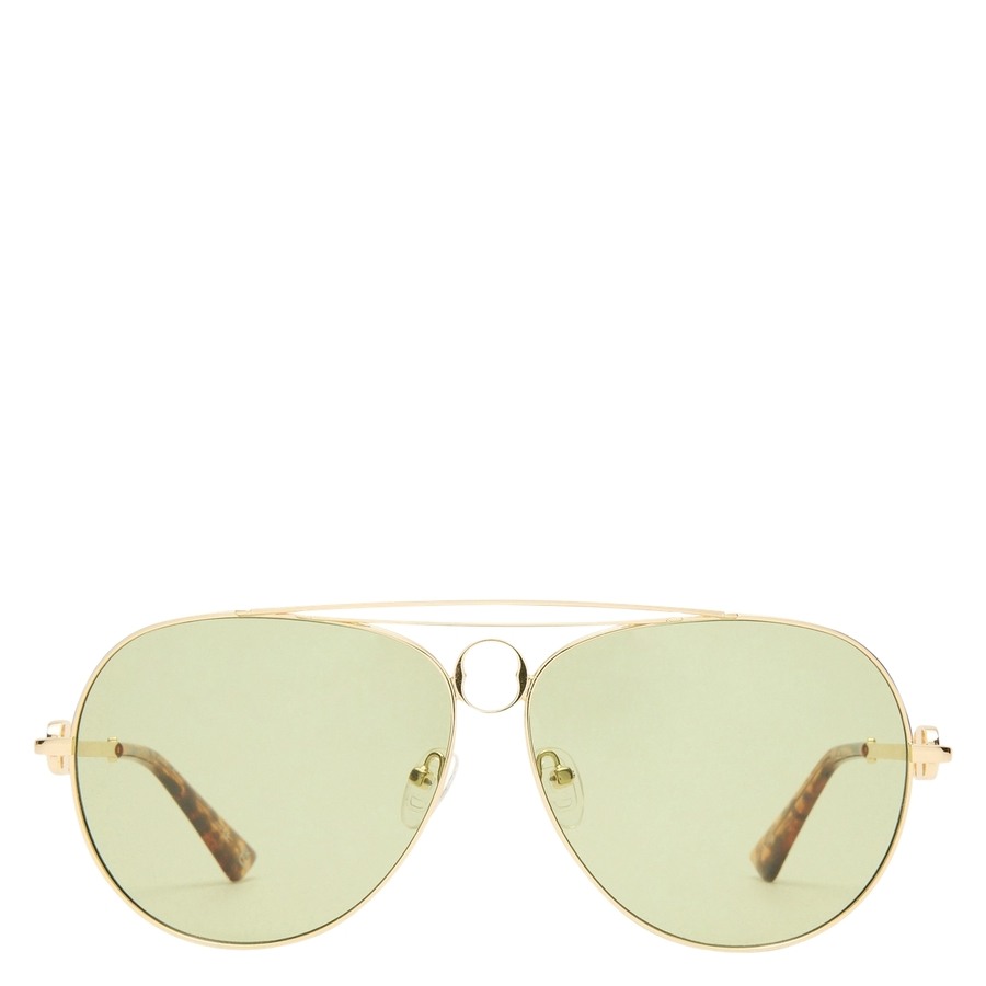 Le Specs Le Sustain Abracadabra Bright Gold/Moss Tint Lens