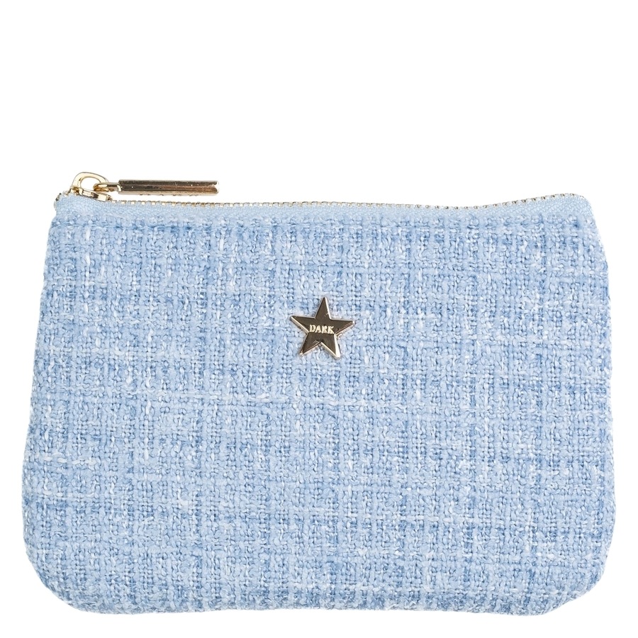 DARK Tweed Mini Pouch Cool Blue