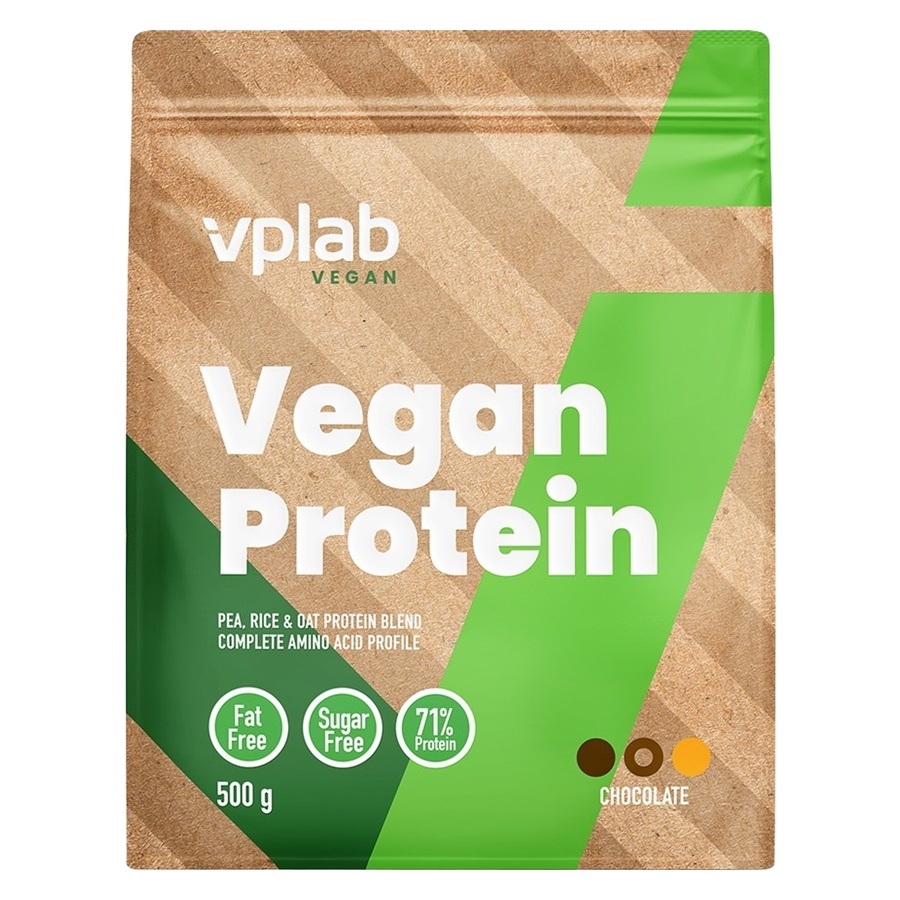 VPLAB Vegan protein Chocolate 500g