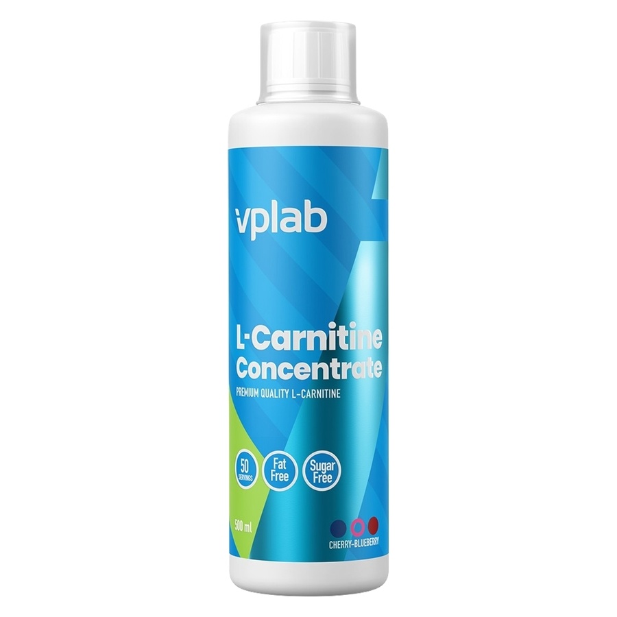 VPLAB L-Carnitine Concentrate Cherry-Blueberry 500ml