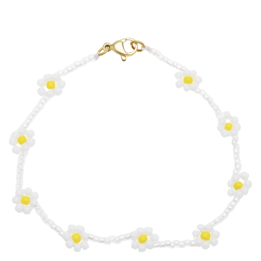 Timi of Sweden Flower Bead Bracelet