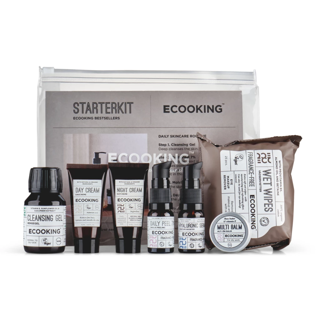 Starterkit - Skincare With Wet Wipes Ecooking Starterkit - Skincare With Wet Wipes
