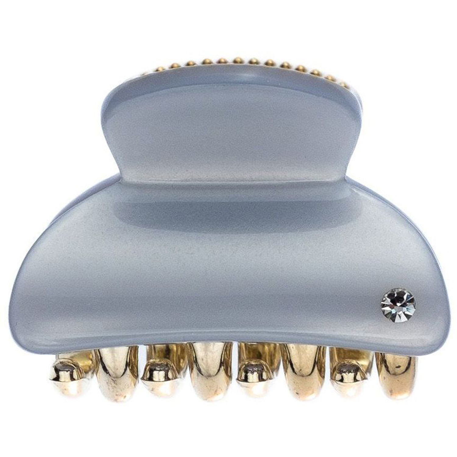 Dark Hair Claw Small Cool Blue