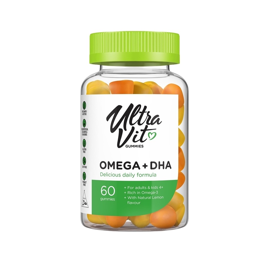 VPLAB UltraVit Gummies Omega 3+DHA 60pcs