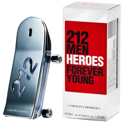 Carolina Herrera 212 Heroes For Him Travel Set edt 90ml & 10ml