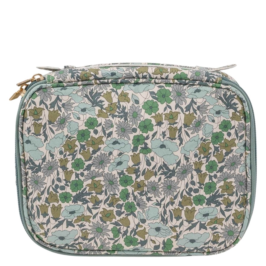 Bon Dep Soft Beauty Bag MW Liberty Poppy And Daisy Teal