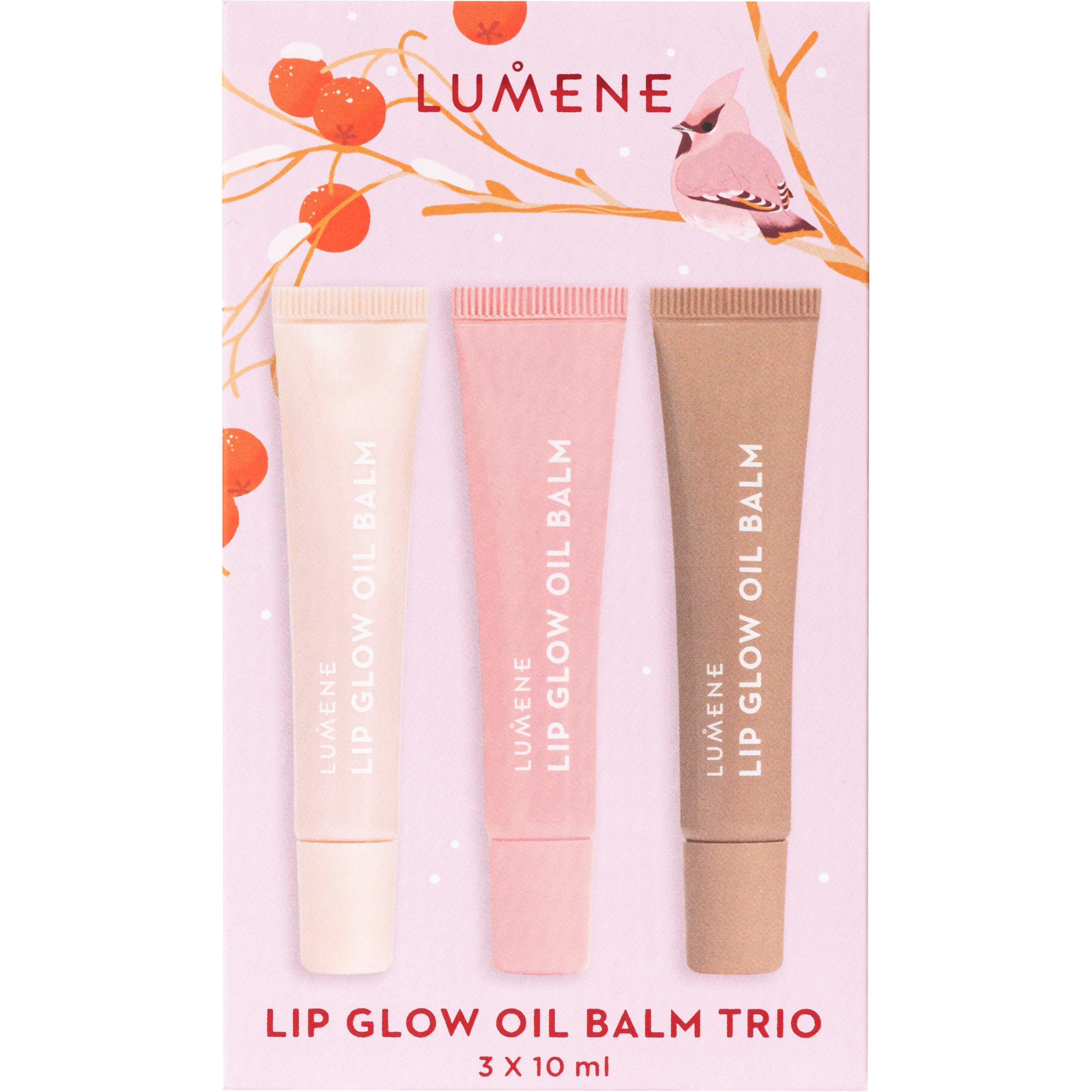 Lumene Lip Glow Oil Balm Gift Set