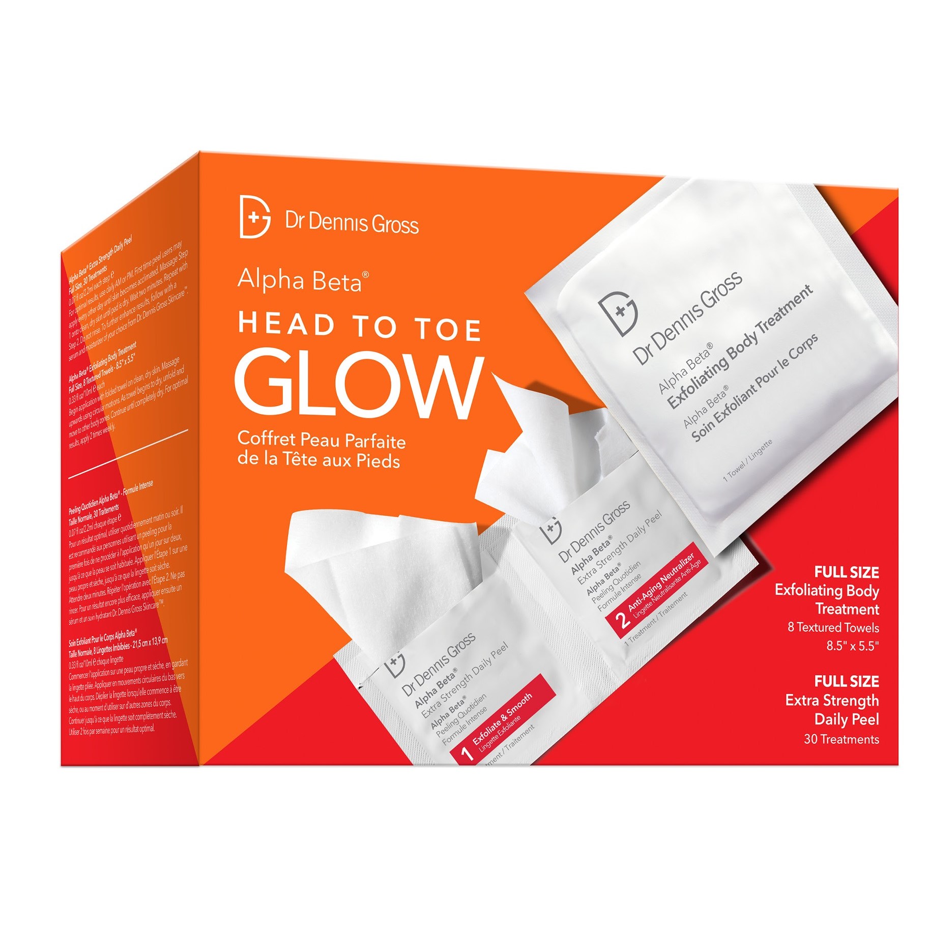 Dr Dennis Gross Head toe Glow Kit
