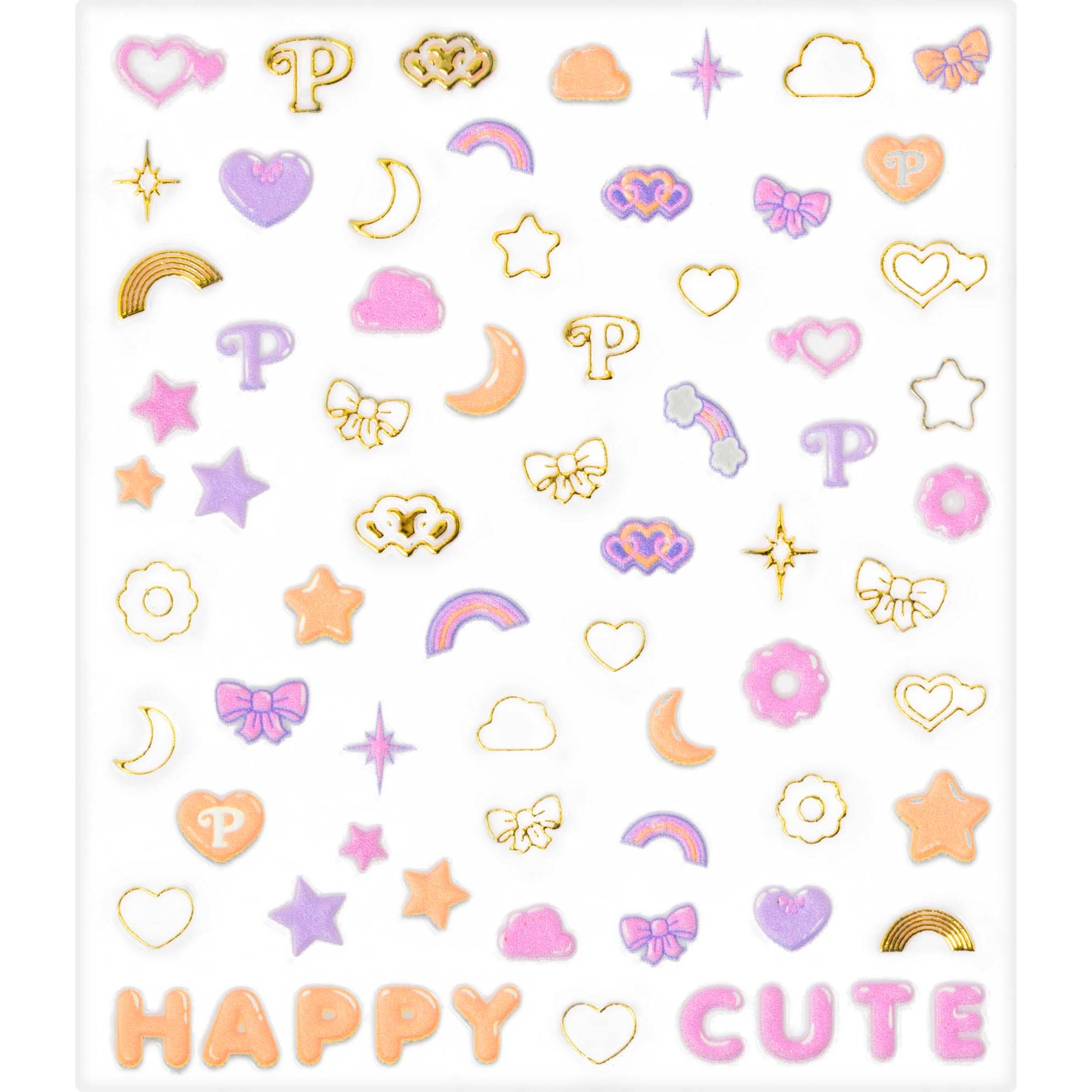 essence Polly Pocket Scented Nail Stickers 01 Believe In The Litt
