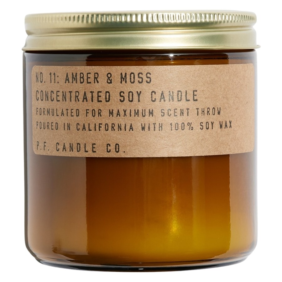 P.F. Candle Co Amber & Moss Large Concentrated Soy Candle 370ml