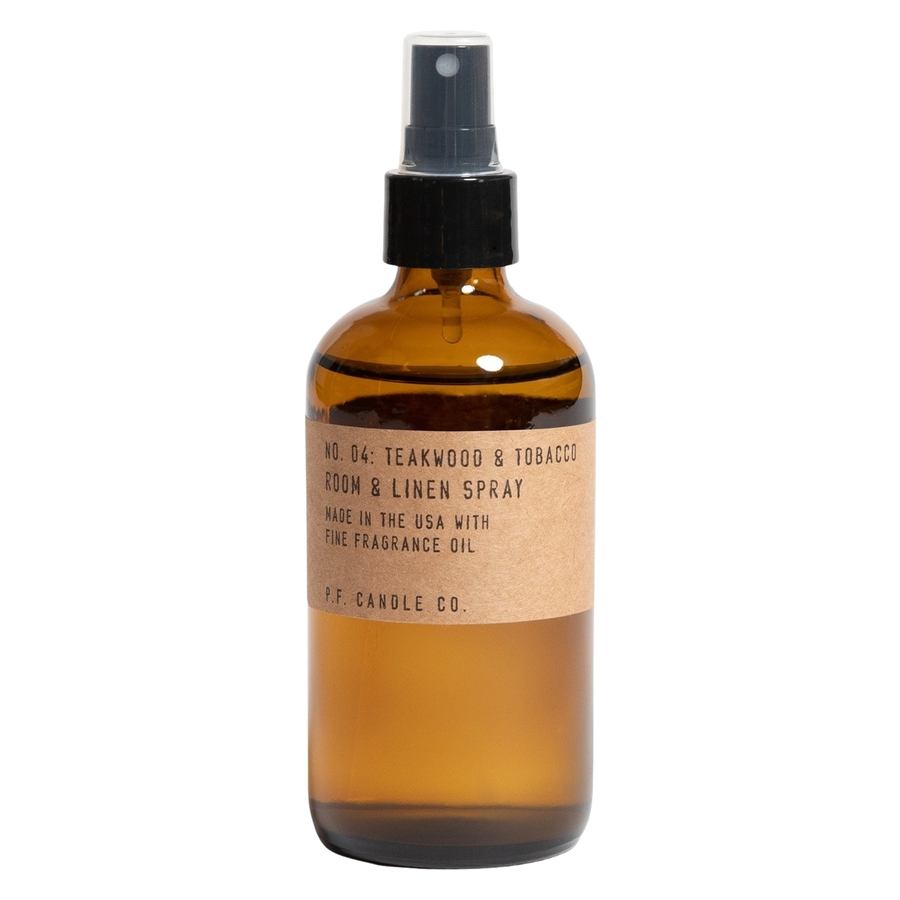 P.F. Candle Co Teakwood & Tobacco Room And Linen Spray 229ml