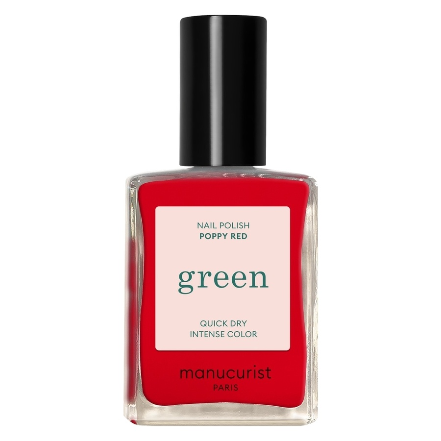 Manucurist Green Nail Polish Poppy Red 15ml