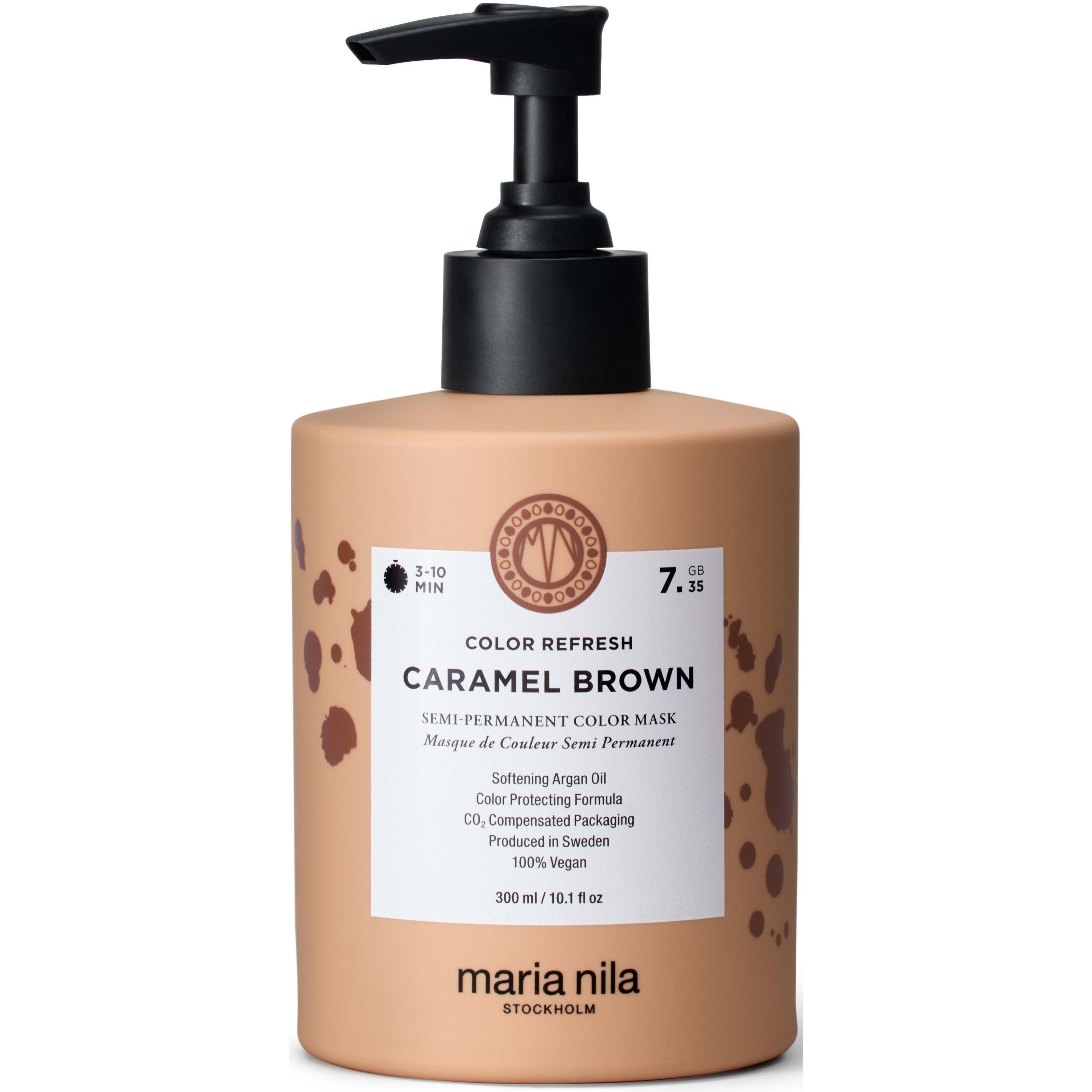 maria nila Colour Refresh Semi-Permantent Color Mask 7.35 Caramel