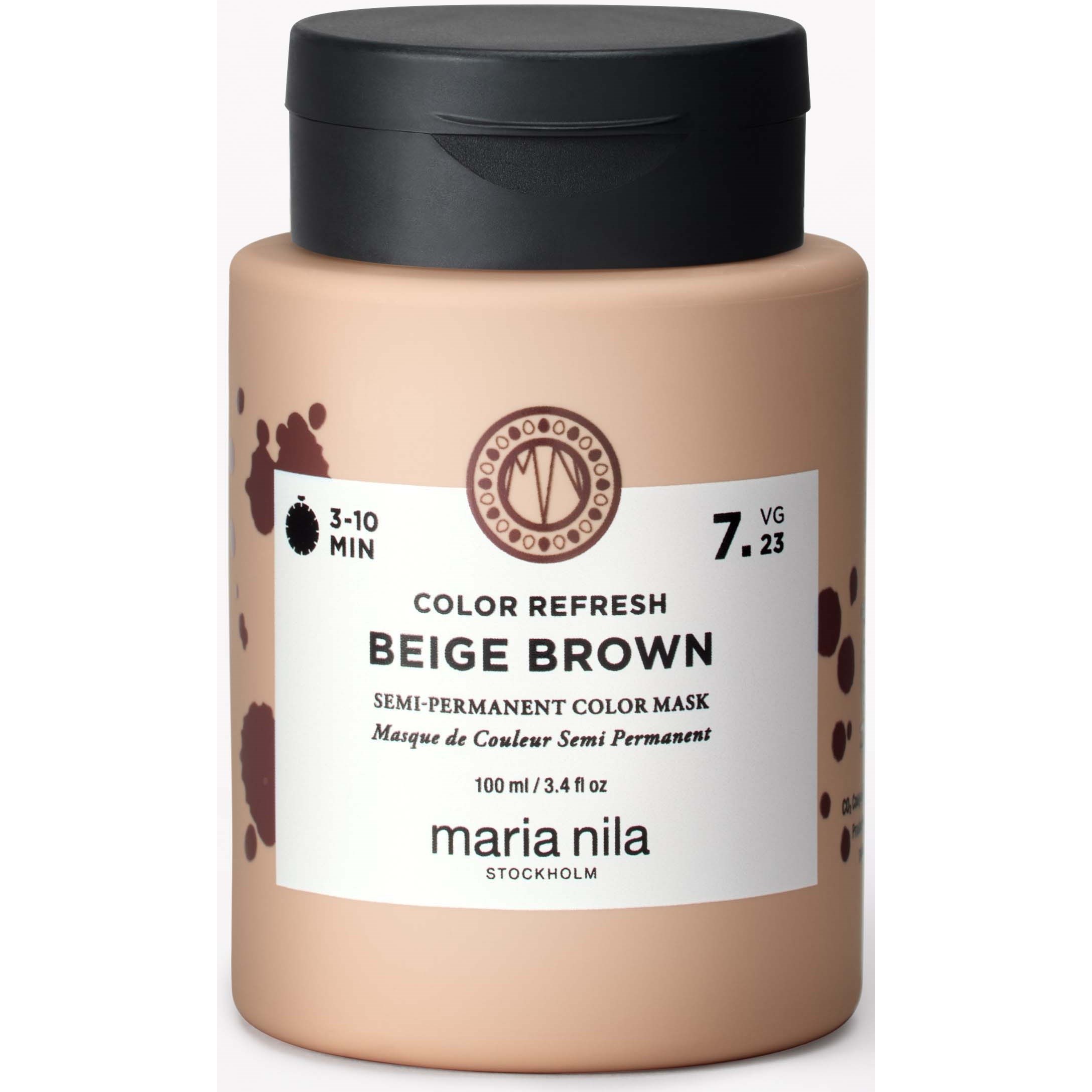 maria nila Colour Refresh Semi-Permantent Color Mask 7.23 Beige B