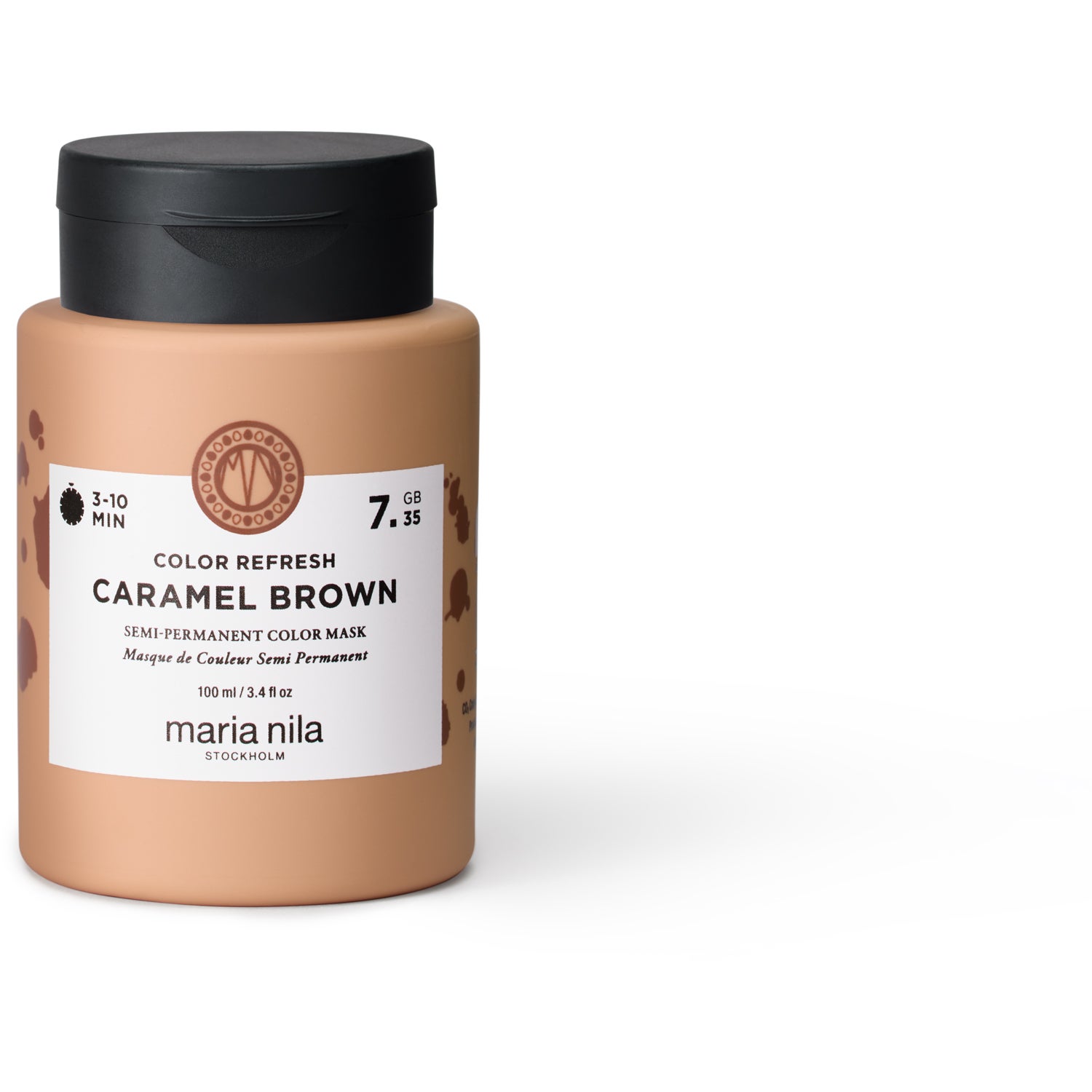 Maria Nila Color Refresh 7.35 Caramel Brown - 100 ml