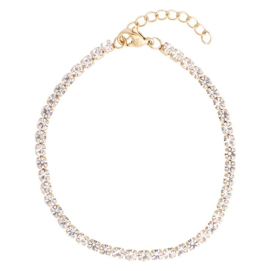 DARK Tennis Chain Bracelet 3 mm Crystal