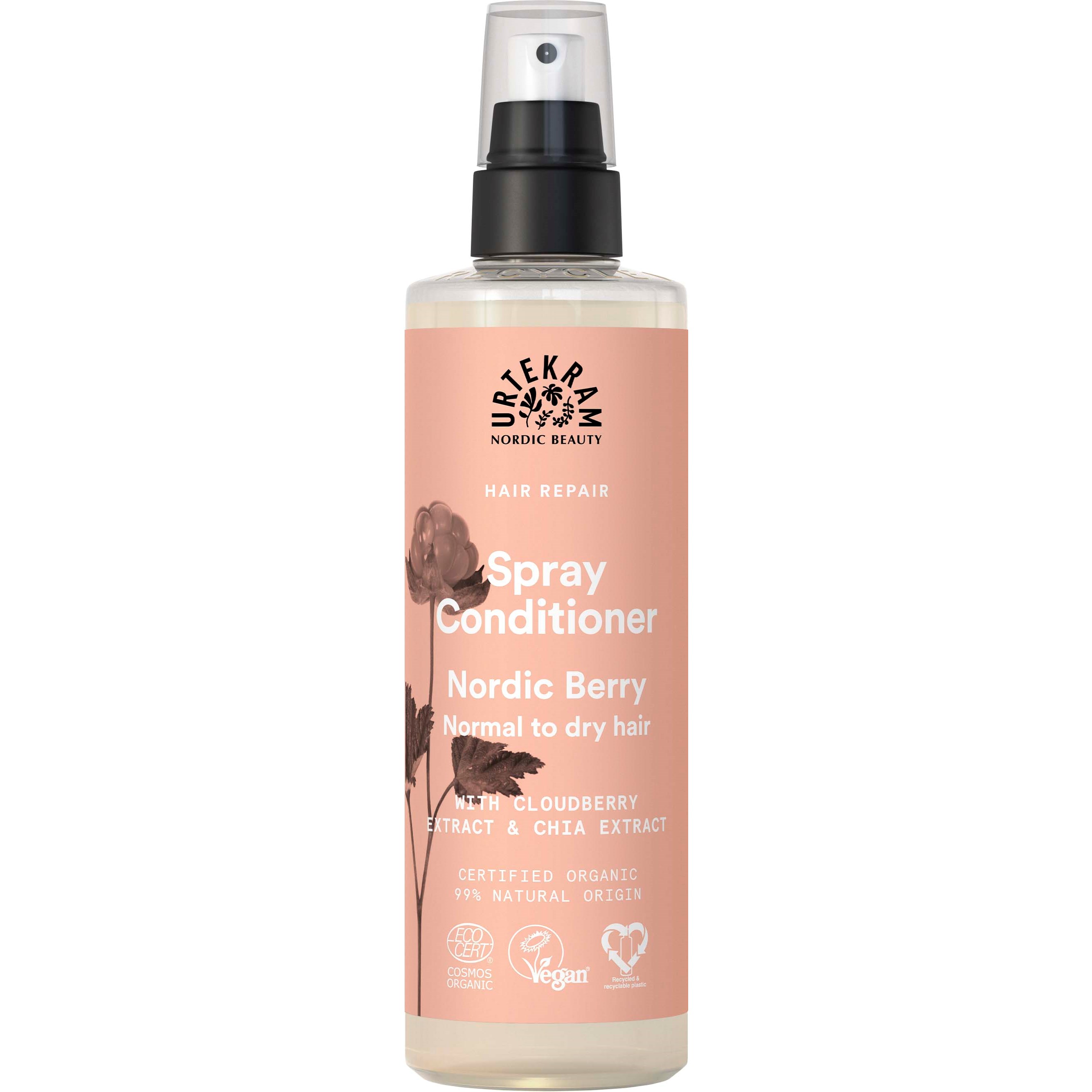 Urtekram Nordic Berry Spray Conditioner Normal/Dry 250 ml