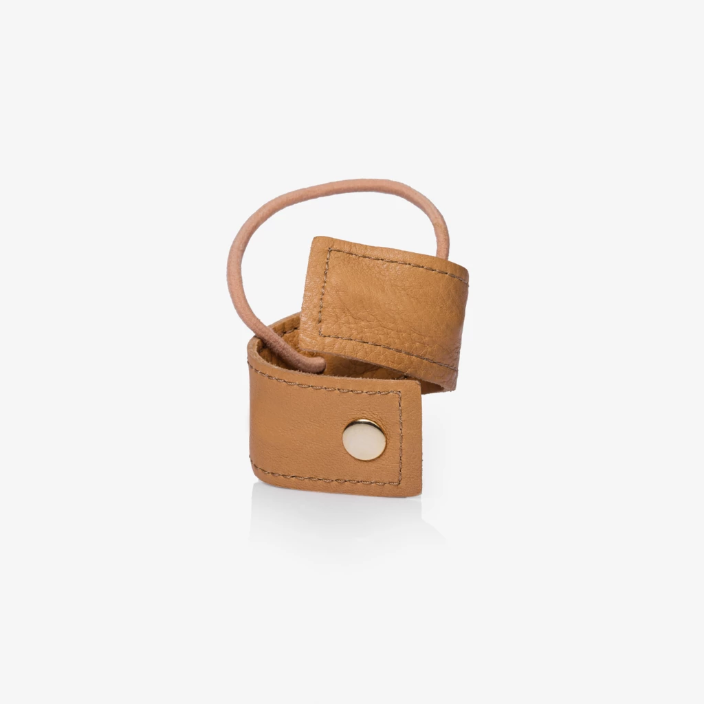 Leather Band Short Bendable Camel
