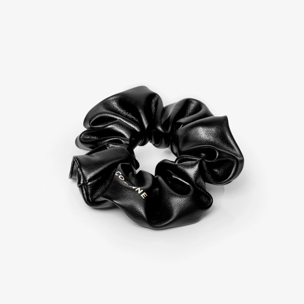 Vegan Scrunchie Black