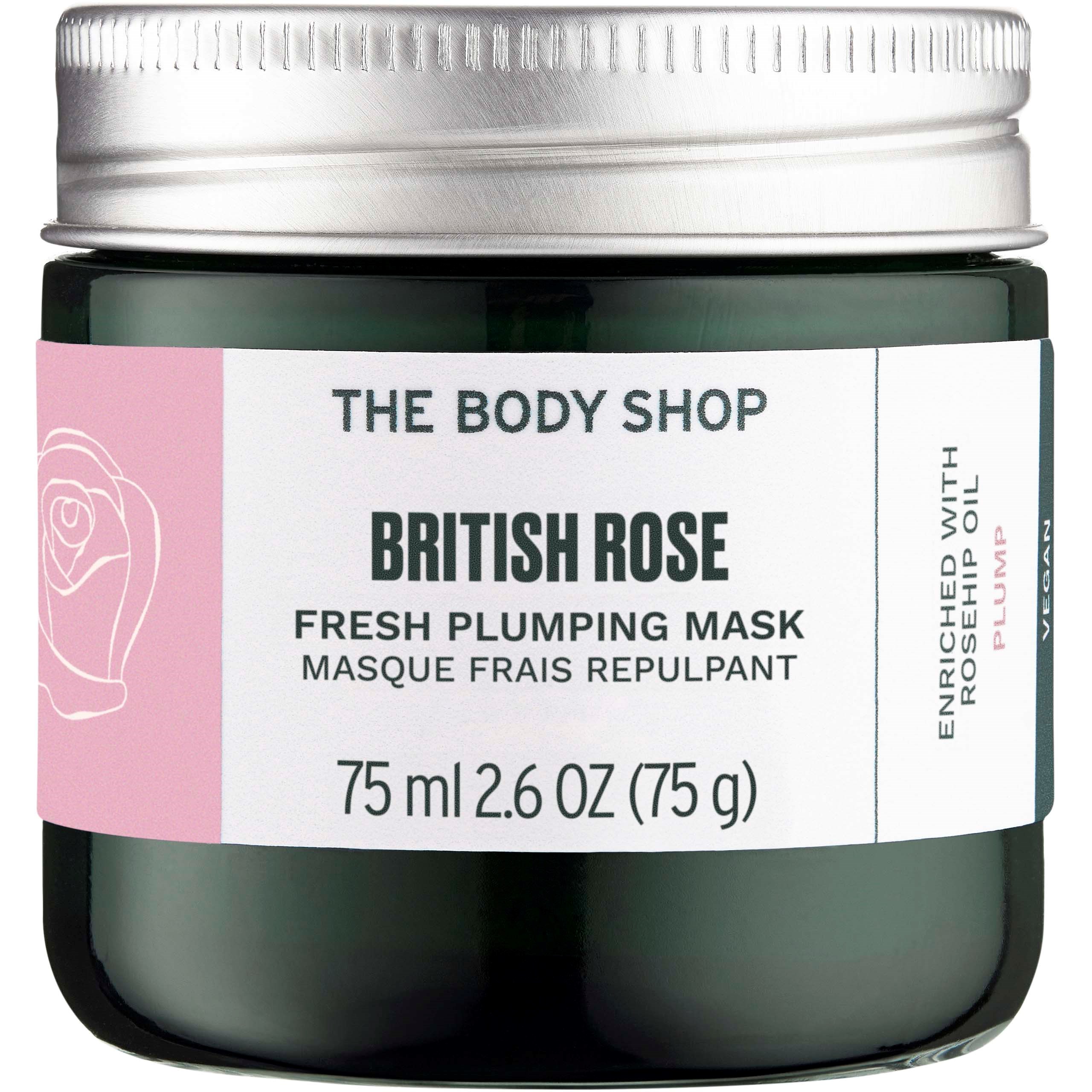 The Body Shop British Rose  Fresh Plumping Mask 75 ml