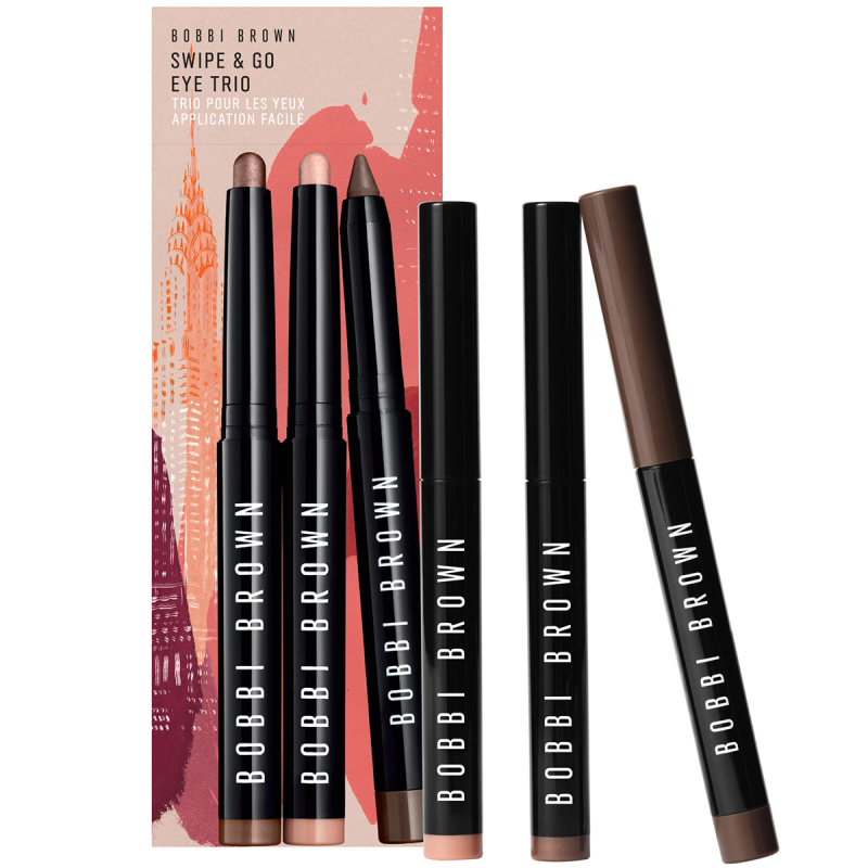 Bobbi Brown Swipe And Go Eye Trio  (2 x 1,6 g + 1,1 g)