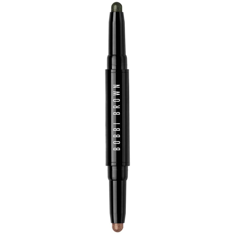Bobbi Brown Dual-Ended Long-Wear Cream Shadow Stick Cafe/Gilded Green