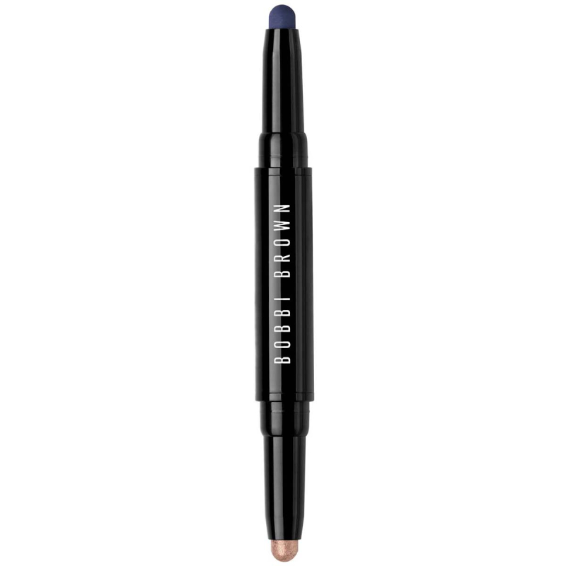 Bobbi Brown Dual-Ended Long-Wear Cream Shadow Stick Silk/Rich Navy