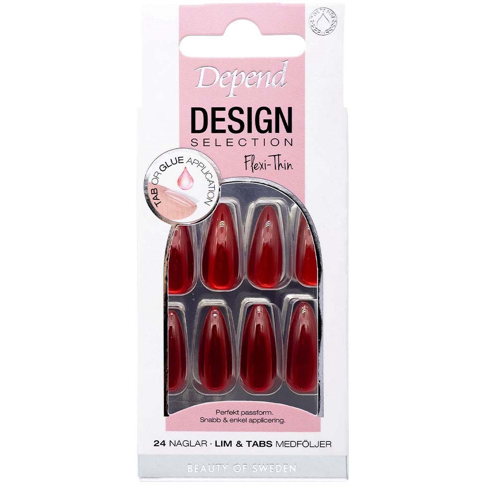 Depend Design Selection Ruby Red Almond
