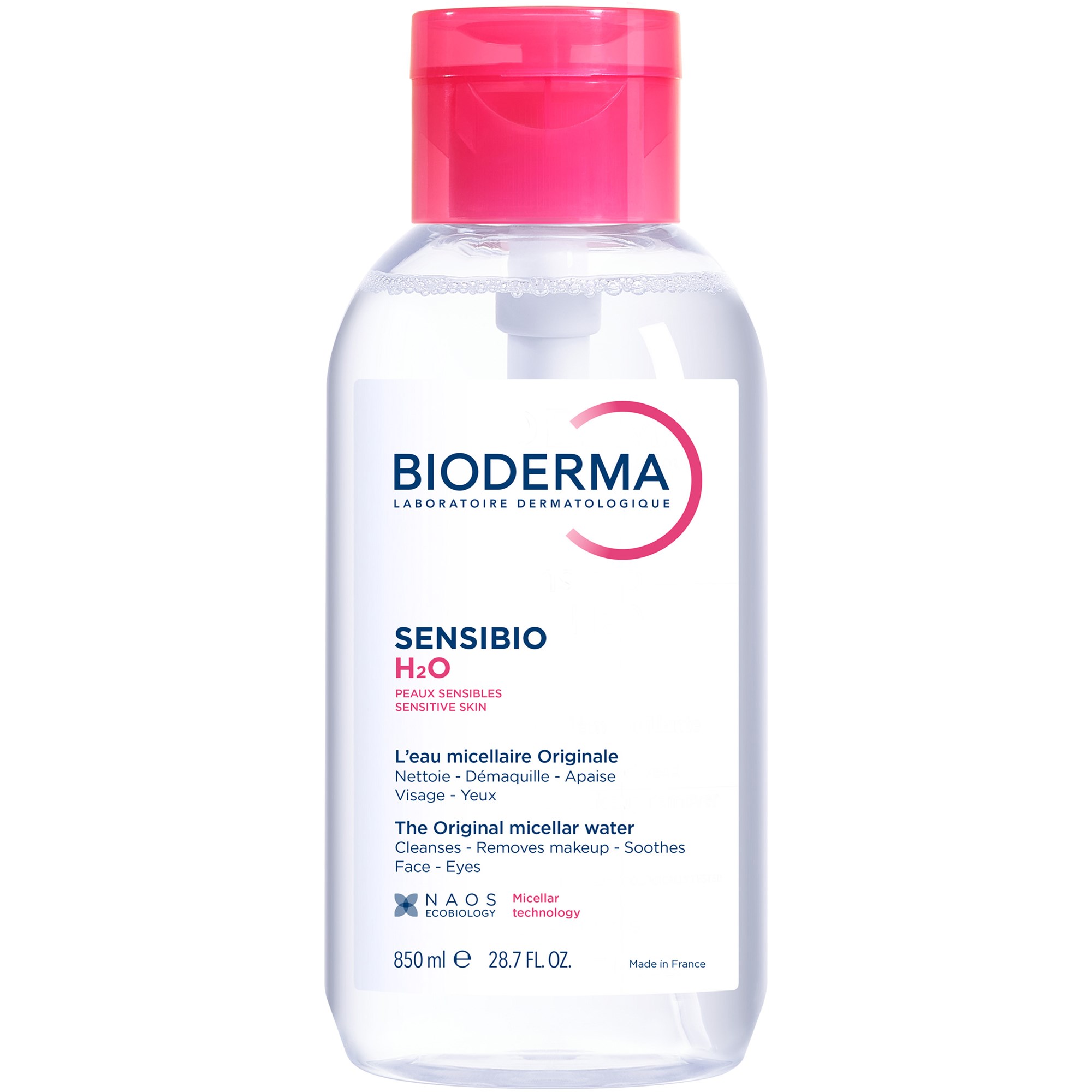 Bioderma Sensibio H2O The Original Micellar Water with Pump 850 m