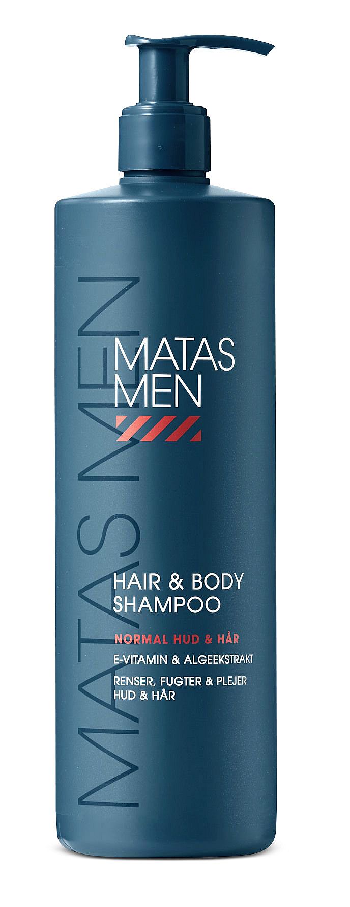 Men Hair & Body Shampoo For Normal Skin 500 ml