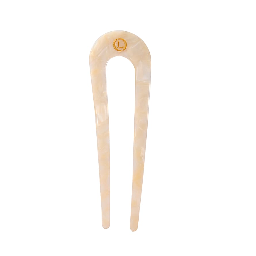 Eco-friendly French Hair Pin Desert Beige