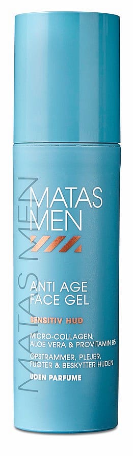 Men Anti Age Face Gel For Sensitive Skin 50 ml