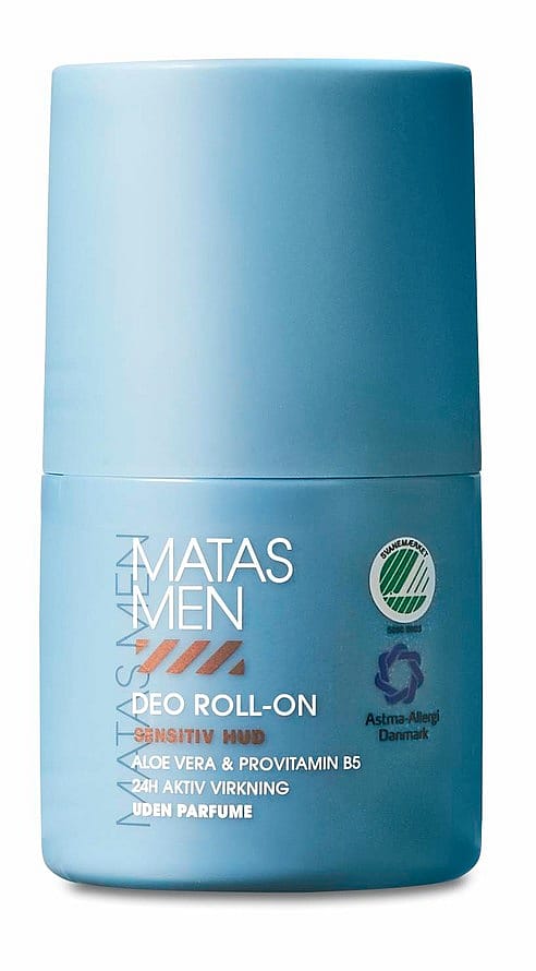 Men Deo Roll-On för Känslig Hud Utan Parfym 50 ml