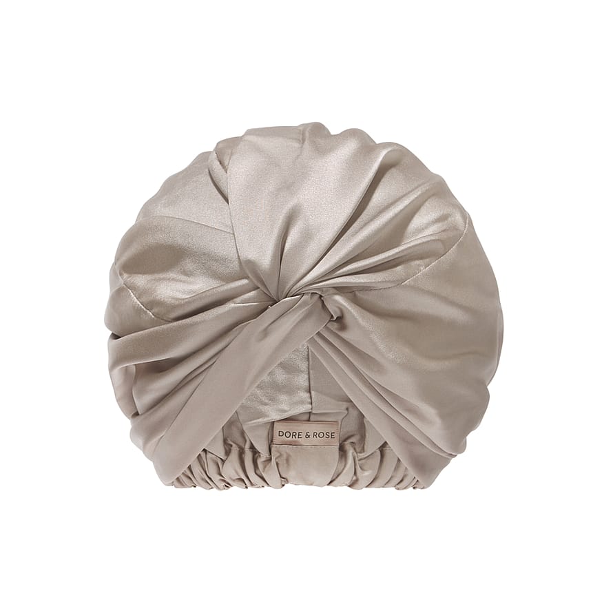 Premium Silk Bonnet Taupe