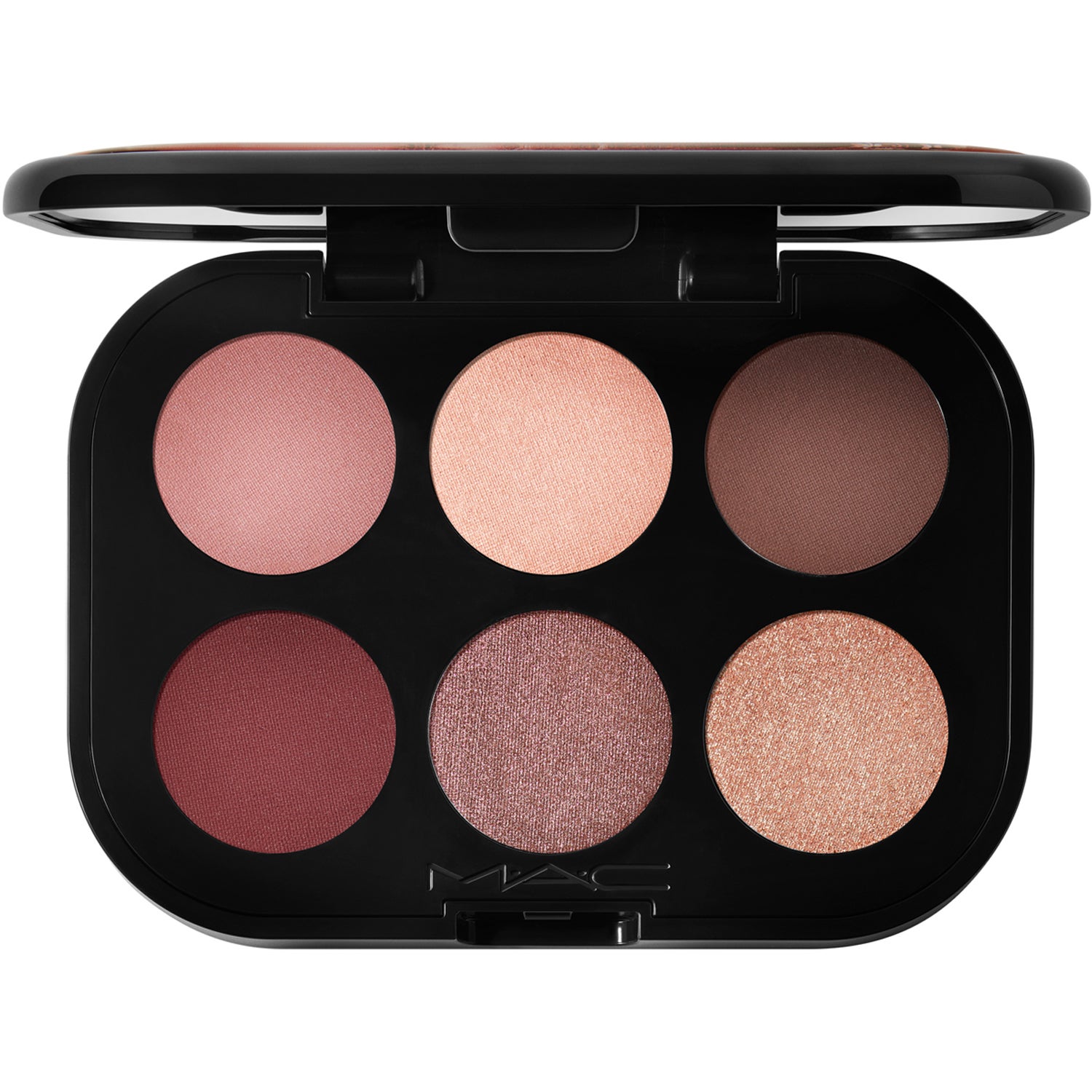 MAC Cosmetics Connect In Colour Eye Shadow Palette Embedded In Burgundy - 6,2 g