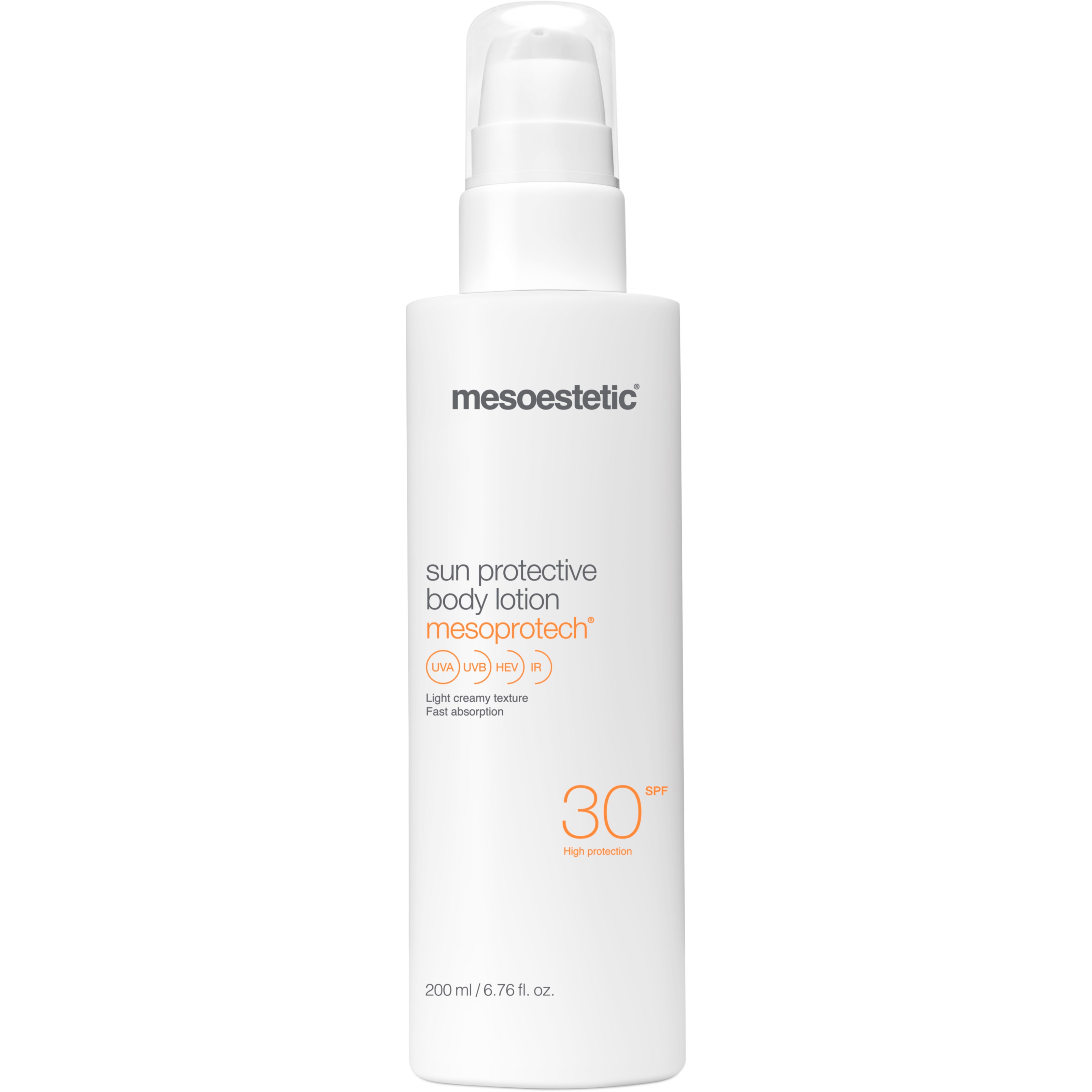 Mesoestetic Mesoprotech Sun Protective Body Lotion 30+ 200 ml